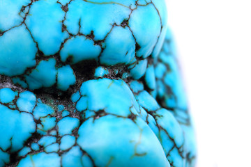 Image showing turquoise mineral isolated