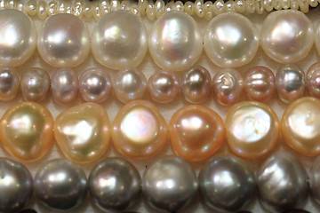 Image showing luxury pearl texture 