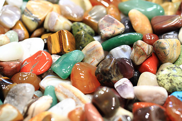 Image showing natural color gems background 