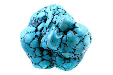 Image showing turquoise mineral isolated