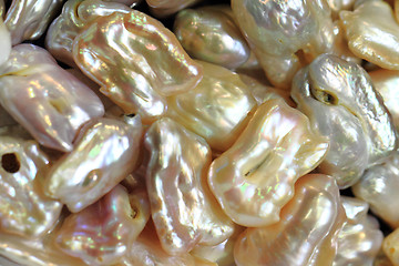 Image showing luxury pearl texture 