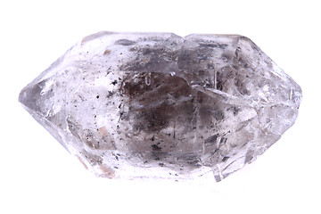 Image showing white rock-crystal isolated