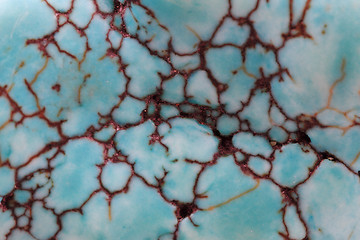 Image showing turquoise mineralbackgroun