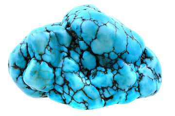 Image showing turquoise mineral isolated