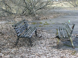 Image showing Chernobyl benchs