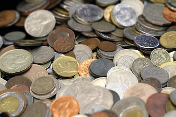 Image showing old european coins