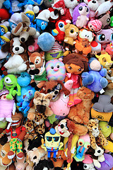 Image showing cuddly toys collection