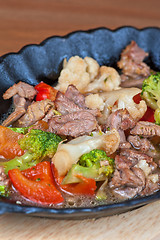 Image showing meat with vegetables