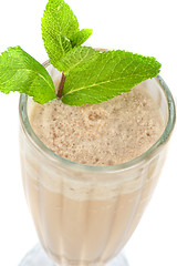 Image showing chocolate milk shake