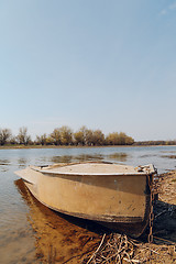 Image showing Boat at the riverside