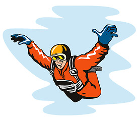 Image showing Skydiving