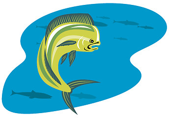 Image showing Dorado dolphin fish