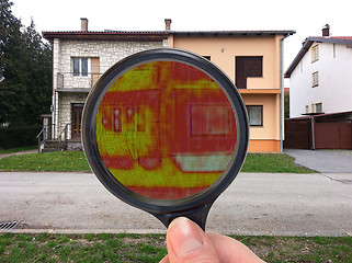 Image showing Magnifying Glass Infrared