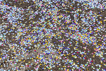 Image showing Confetti on the Street