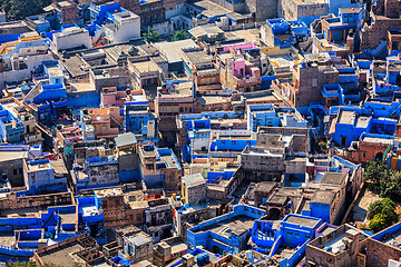 Image showing Jodhpur the Blue city, Rajasthan, India