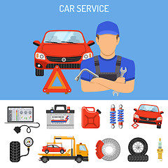 Image showing Car Service Concept