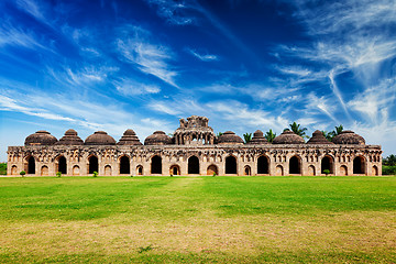 Image showing Ancient ruins of Elephant Stables