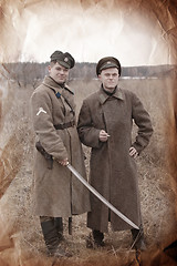 Image showing War reenacting