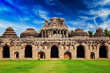 Image showing Ancient ruins of Elephant Stables