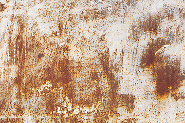 Image showing Rust metal texture background