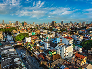 Image showing Bangkok aerial view