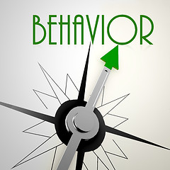 Image showing Behavior on green compass