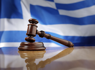 Image showing Greek Justice