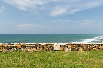 Image showing view to sea or ocean on Sri Lanka