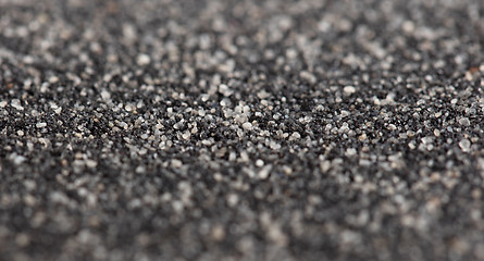 Image showing Asphalt felt texture, selective focus