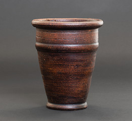 Image showing Simple vase isolated