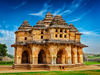 Image showing Lotus Mahal pavilion