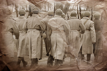 Image showing War reenacting