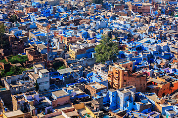 Image showing Jodhpur the Blue city, Rajasthan, India