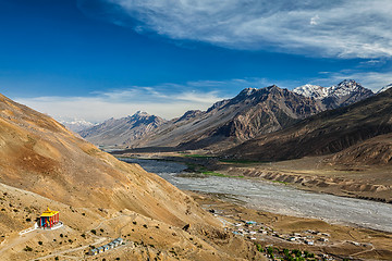Image showing Spiti valley, Himachal Pradesh, India
