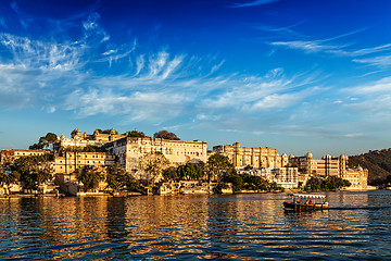 Image showing City Palace. Udaipur, Rajasthan, India