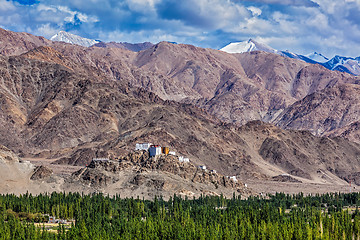 Image showing Thiksey monastery. Ladakh, India