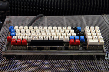 Image showing old computer keyboard