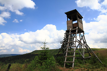 Image showing hide in the mountains 