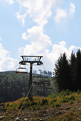 Image showing funicular in jeseniky mountains