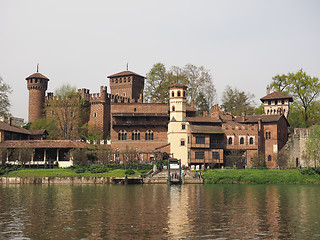 Image showing Medieval Castle in Turin