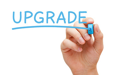 Image showing Upgrade Blue Marker