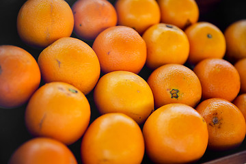 Image showing oranges at asian street market