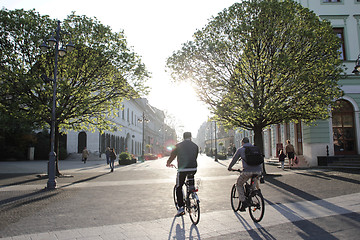 Image showing Morning ride