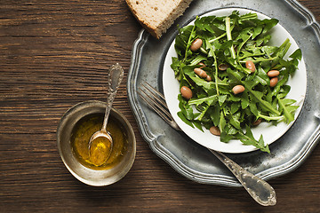 Image showing Dandelion salad