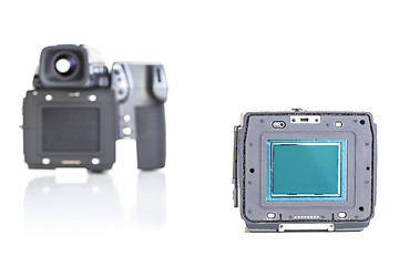 Image showing professional medium format proffesional digital camera