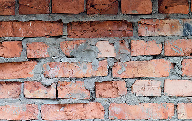 Image showing old brick wall