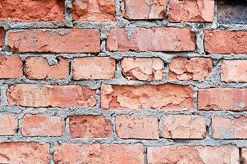 Image showing old brick wall