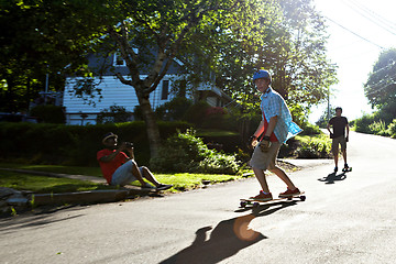 Image showing Longboarding Lifestyle Shoot