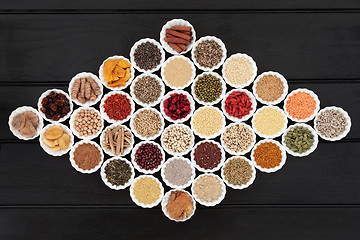 Image showing Dried Health Food Sampler