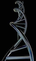 Image showing DNA structure model